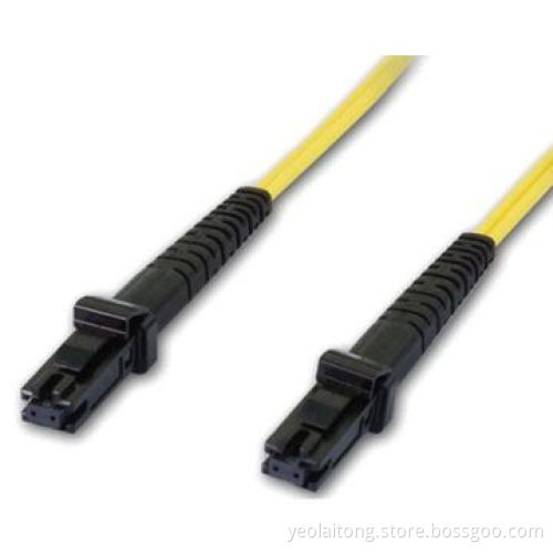 MTRJ fiber patch cord, active device termination